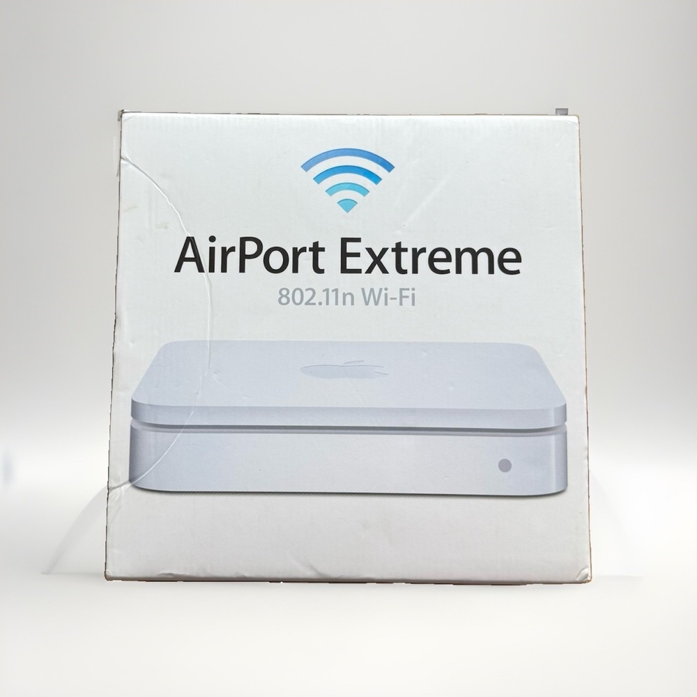 Apple AirPort Extreme Wireless-N Wireless Base Station MC340LL/A A1354 READ
